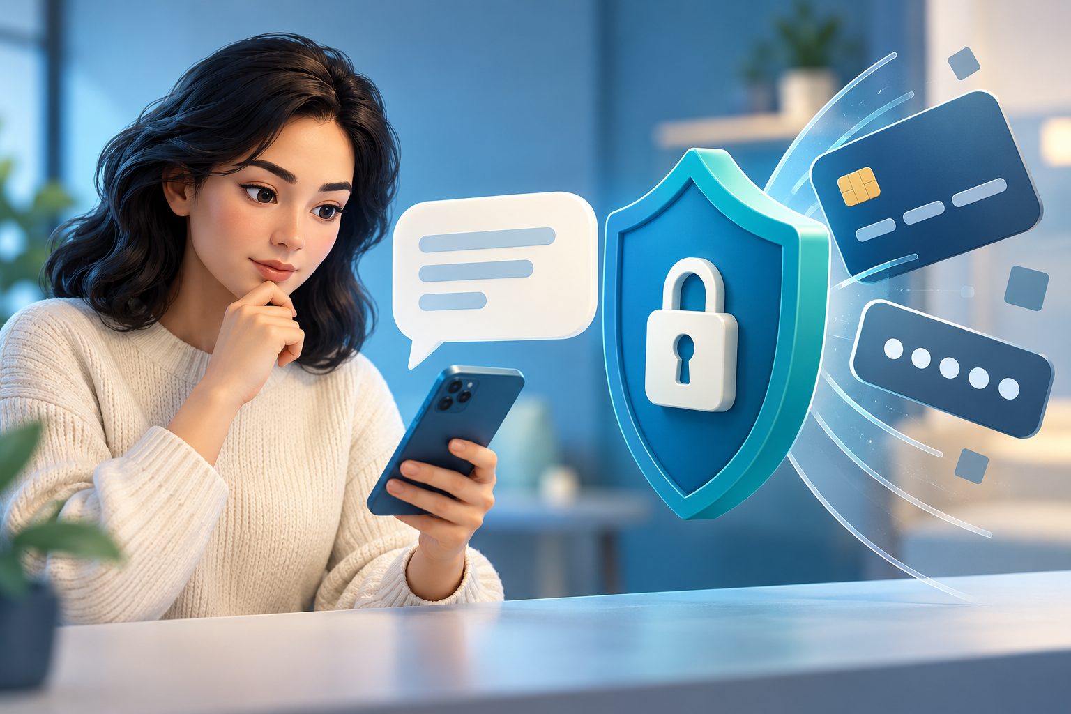 原创示意图：添加后仍谨慎处理验证码与付款请求